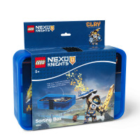 Бокс "Лего Некзо Найтс" з перегородками для зберігання іграшкових фігурок та деталей, об'ємом - 3.1л