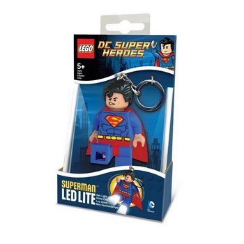 Брелок-ліхтарик Лего Супергерої "Супермен"