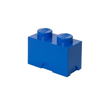 Бокс 2 у вигляді кубику, синій, об'ємом - 5.6л
