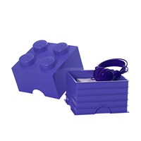 Бокс 4 "Лего Френдз" у вигляді кубику, фіолетовий, об'ємом - 11.2л