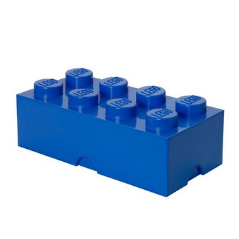 Бокс 8 у вигляді кубику, синій, об'ємом - 22.5л