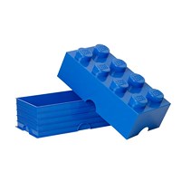 Бокс 8 у вигляді кубику, синій, об'ємом - 22.5л