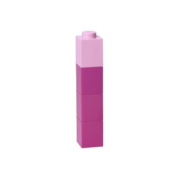 Питна пляшка квадратної форми, фіолетовий, об'ємом - 0.35л