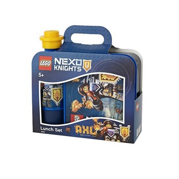 Ланч набір "Лего Некзо Найтс" (ланч-бокс з питною пляшкою), об'ємом - 1.85л