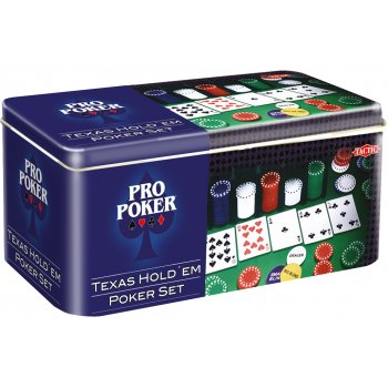 Набір для гри в покер  "Техаський холдем" у жестяній коробці
